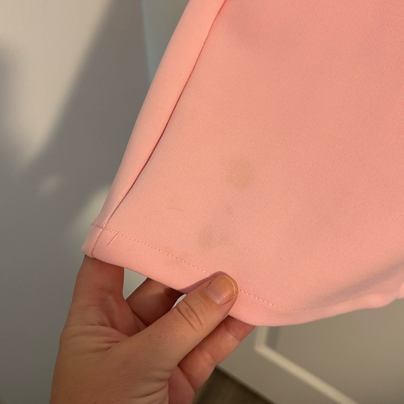 ZARA Pink Cutout Bodycon Mini Dress Size Small - Picture 9 of 9